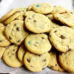 recipe candy coated chocolate and chocolate chip cookies