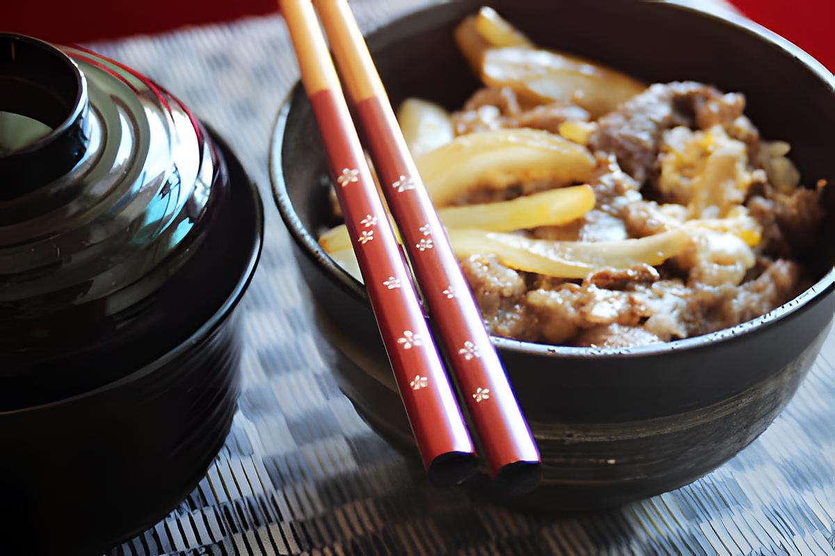 recipe Gyudon: Japanese Beef Stew
