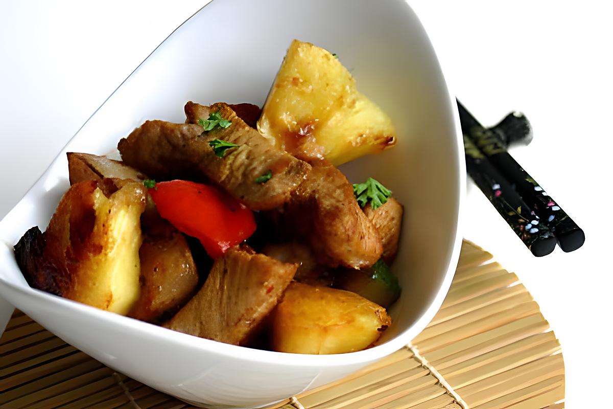 recipe Sweet and sour pineapple pork