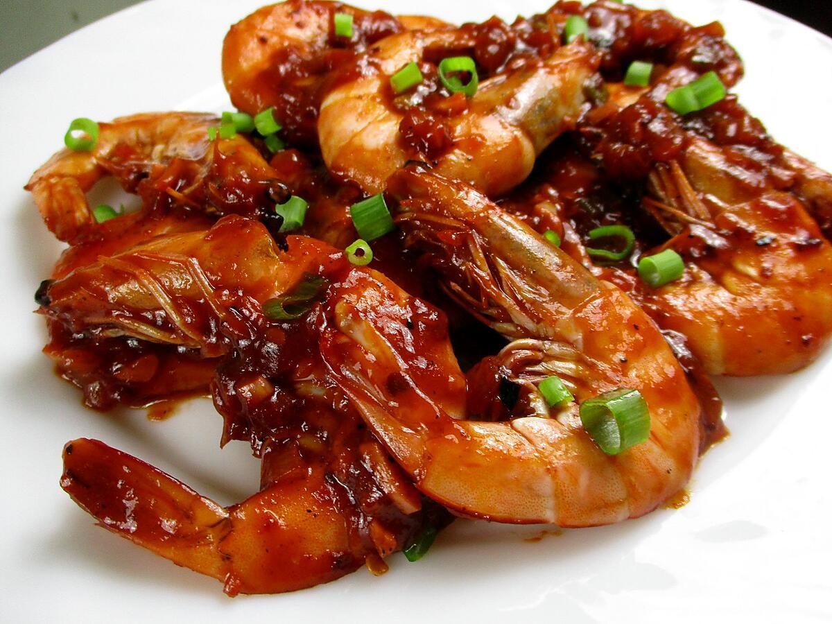 recipe SPICY TOMATO GARLIC SHRIMP