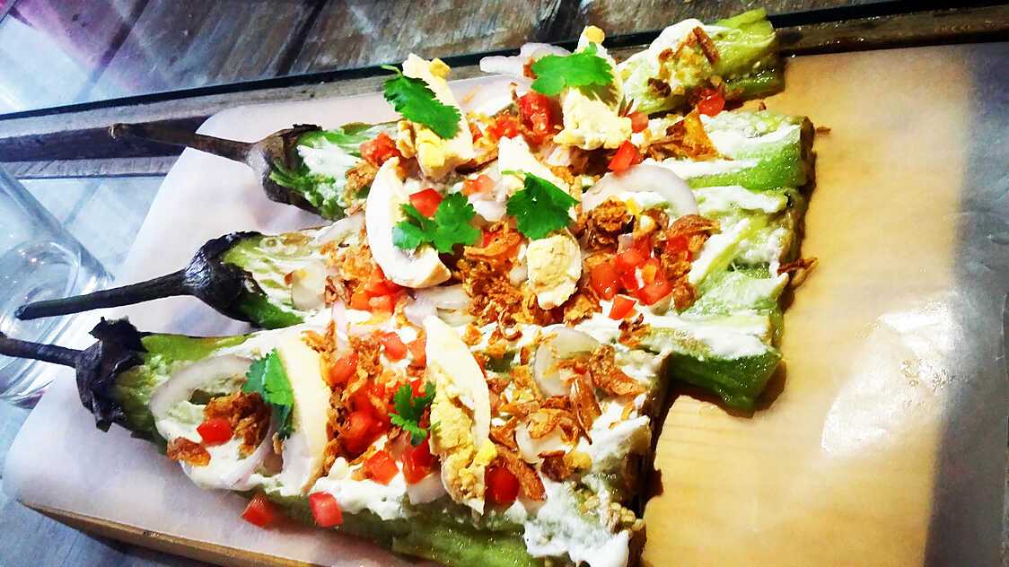 Ensaladang Talong (Eggplant Salad)