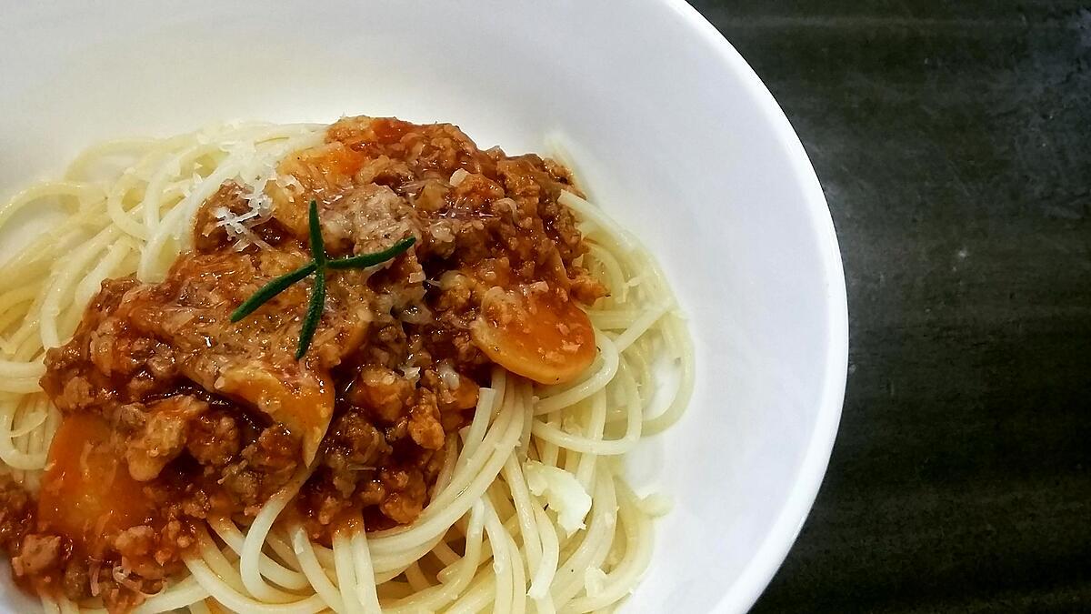 recipe Spaghetti with red sauce
