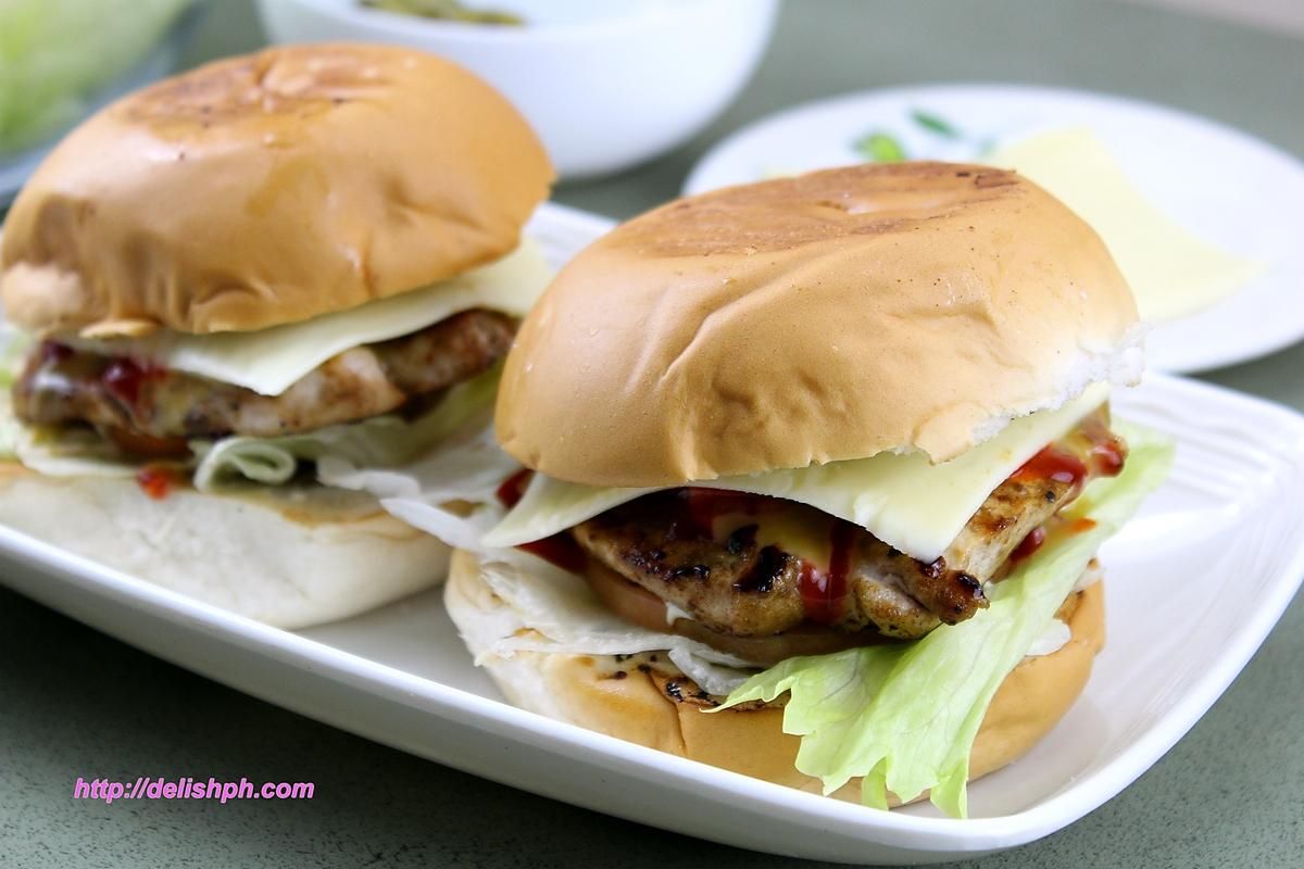 recipe Grilled Chicken Burger