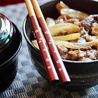 recipe Gyudon: Japanese Beef Stew