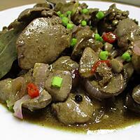 recipe CHICKEN LIVER ADOBO (ADOBONG ATAY NG MANOK)