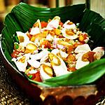 recipe Fern Salad with Salted Egg