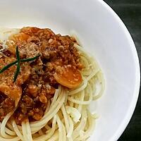 recipe Spaghetti with red sauce