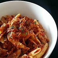 recipe Penne pasta with tuna in tomato sauce