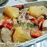 recipe Creamy Pinanyahang Manok